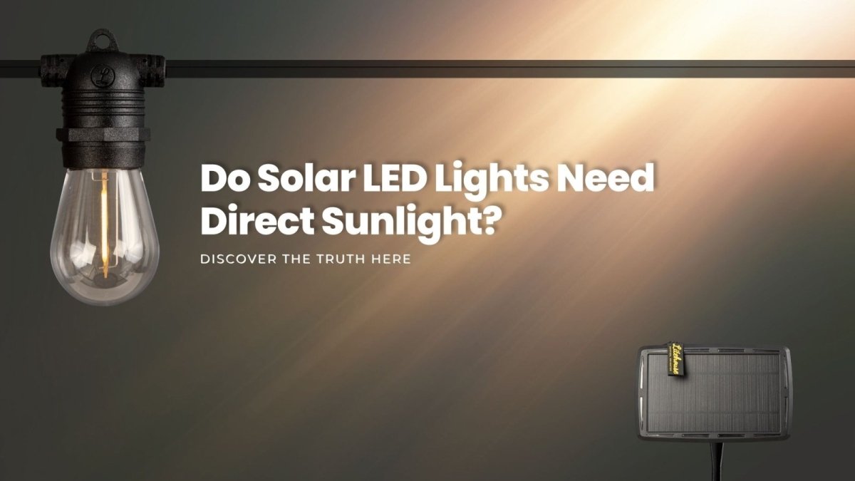 Do solar led lights need direct sunlight? Shocking Truth Revealed