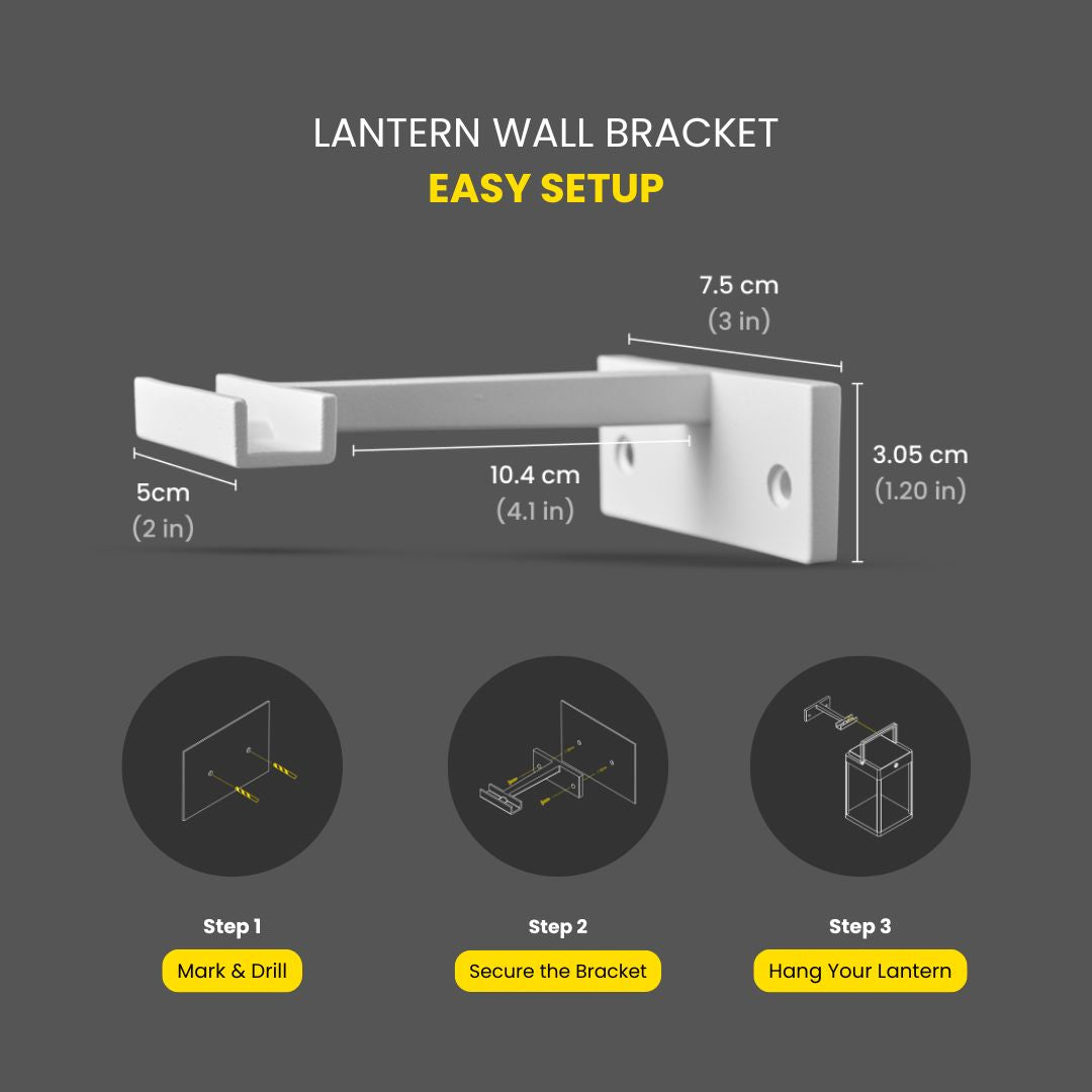 Lantern Wall Mount Bracket - Litehouse (Pty) Ltd
