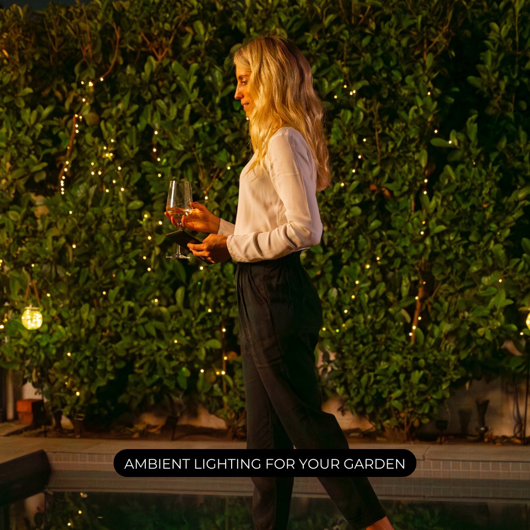 Litehouse Solar Outdoor LED Fairy Lights - Copper Wire - Litehouse