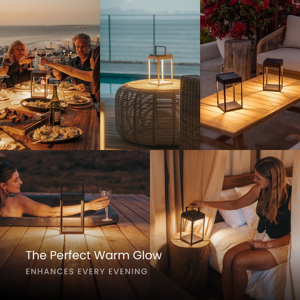 Luxury Metal Solar Lantern - Litehouse (Pty) Ltd