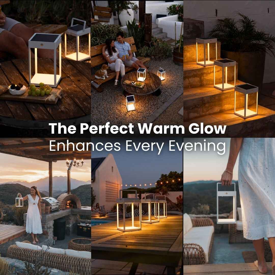 Outdoor Solar Lantern with Touch Control - Litehouse