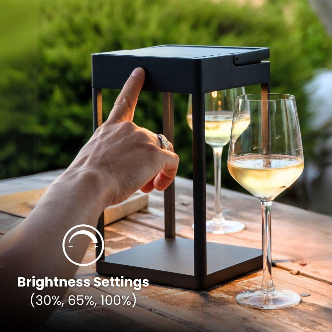 Outdoor Solar Lantern with Touch Control - Litehouse