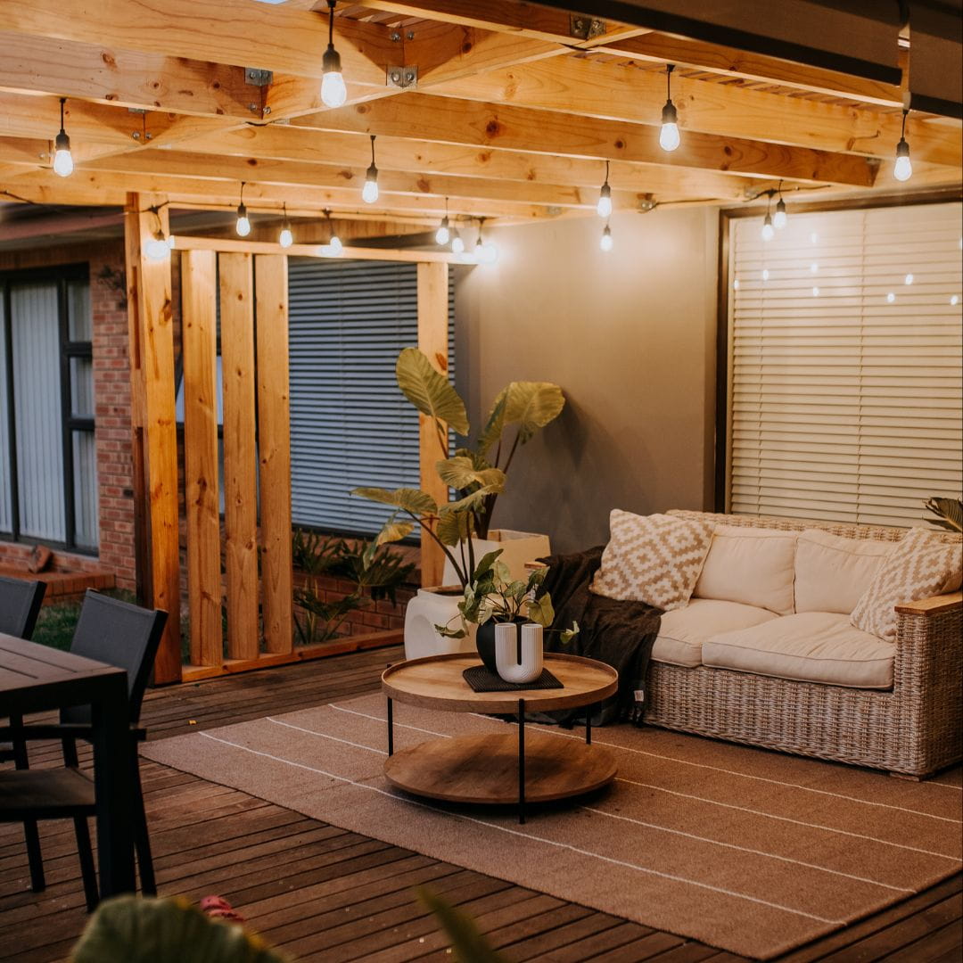Plug - In Festoon Bulb String Lights - White - Litehouse (Pty) Ltd
