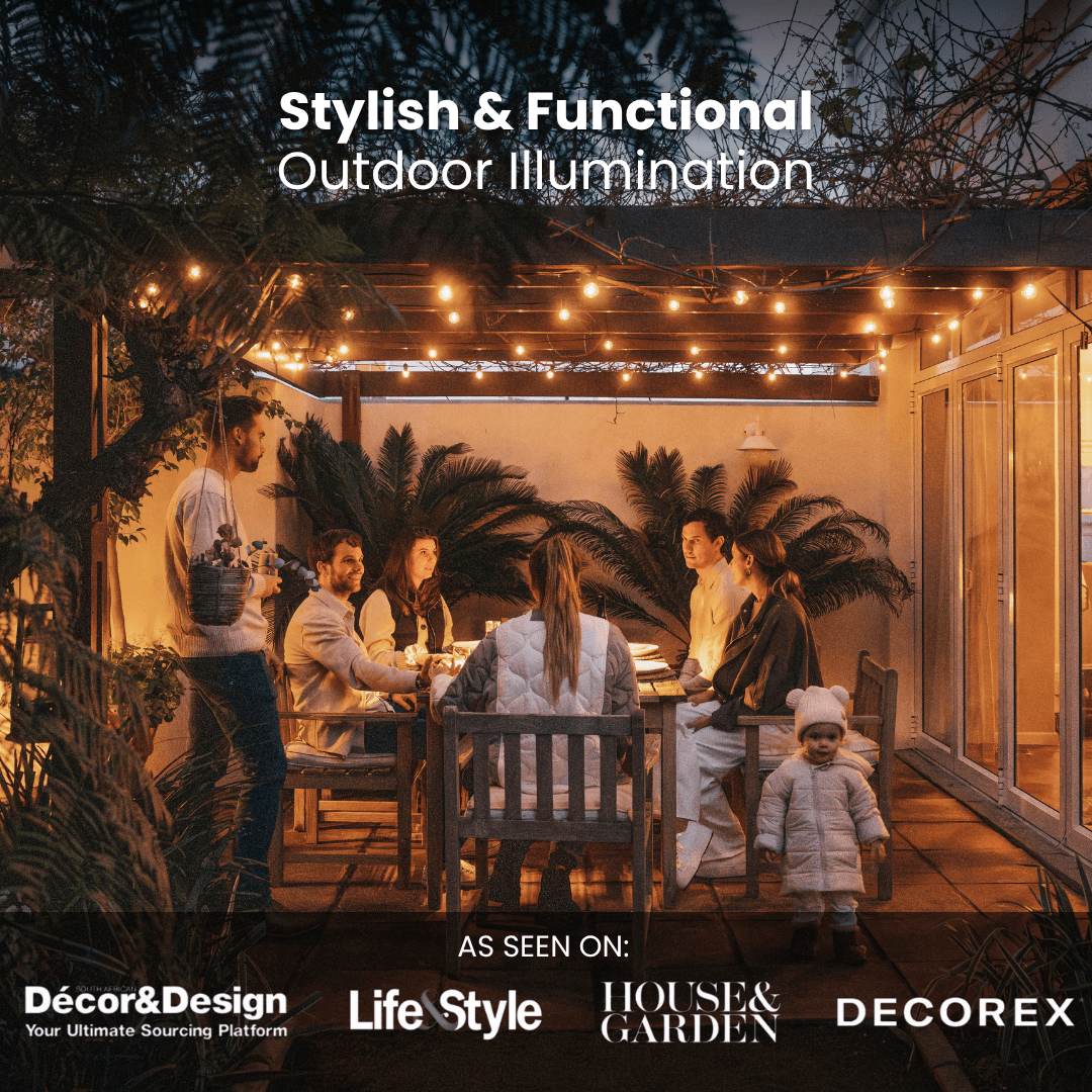 Plug - In Mini Bulb String Lights - Classic LED Bulbs, Black - Litehouse (Pty) Ltd