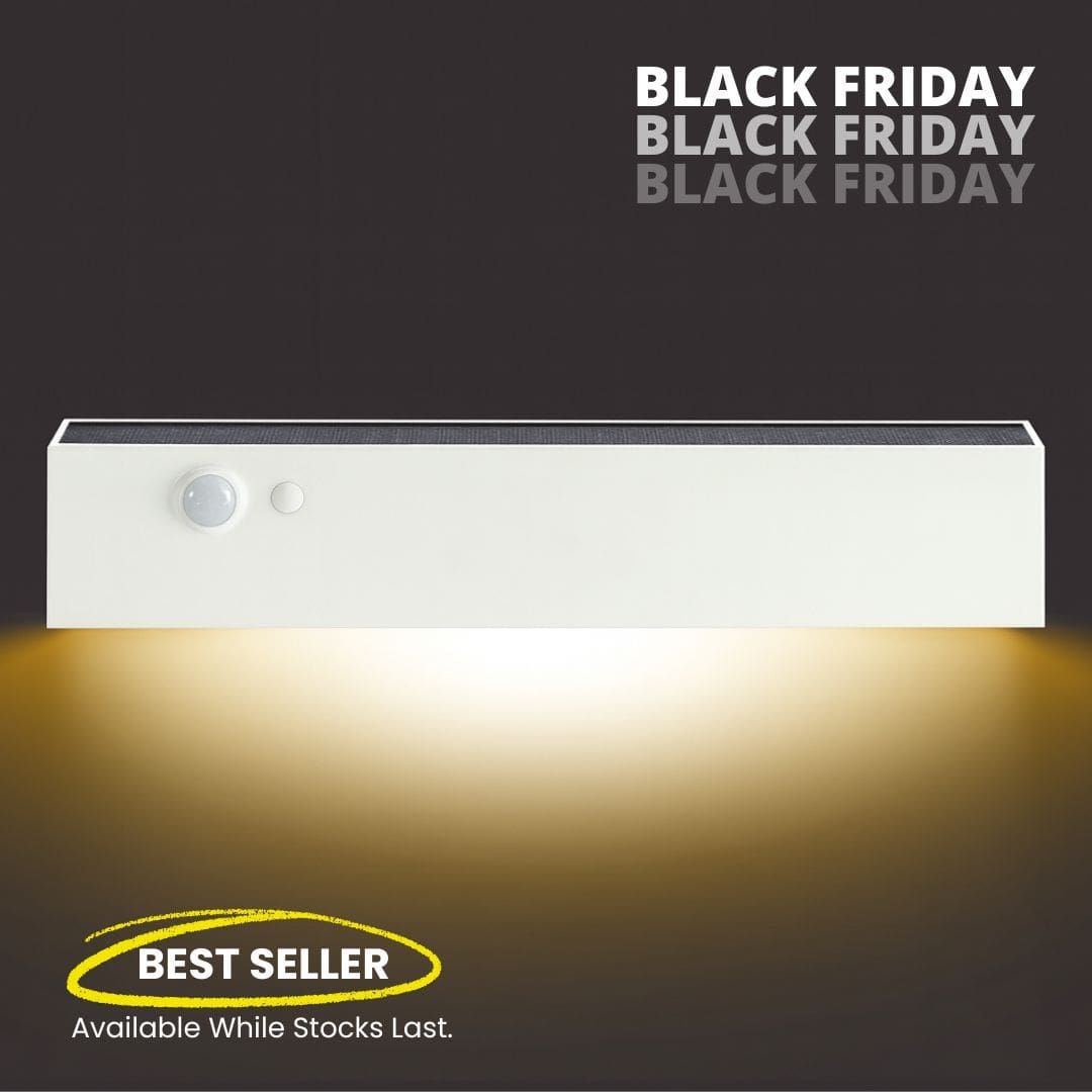 Solar Wall Light with Motion Sensor - Litehouse (Pty) Ltd