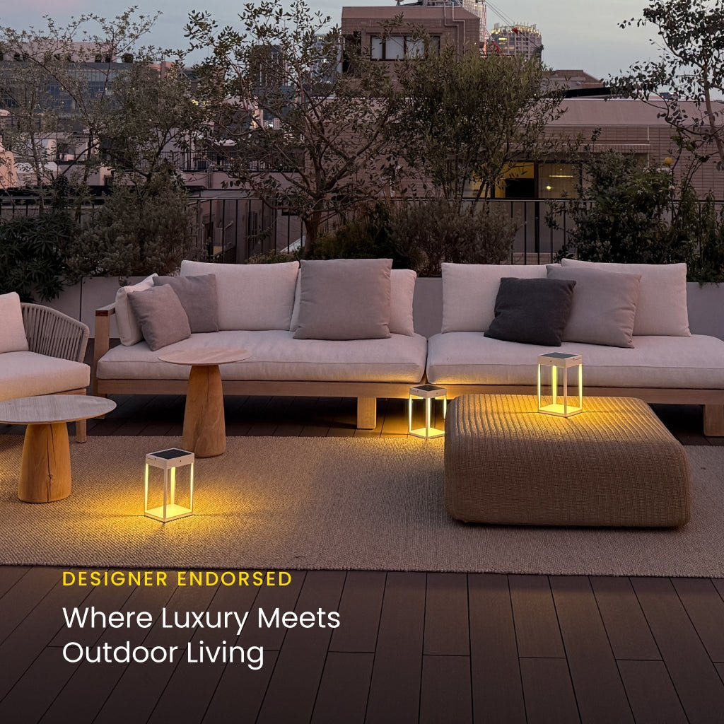 Luxury Metal Solar Lantern - Litehouse (Pty) Ltd