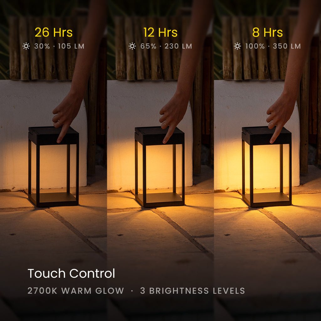 Luxury Metal Solar Lantern - Litehouse (Pty) Ltd