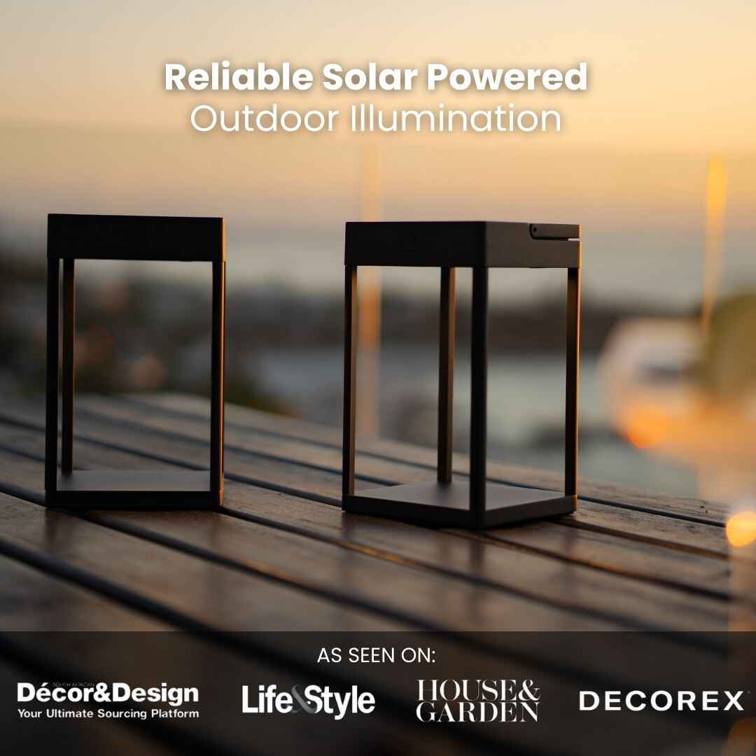 Outdoor Solar Lantern with Touch Control