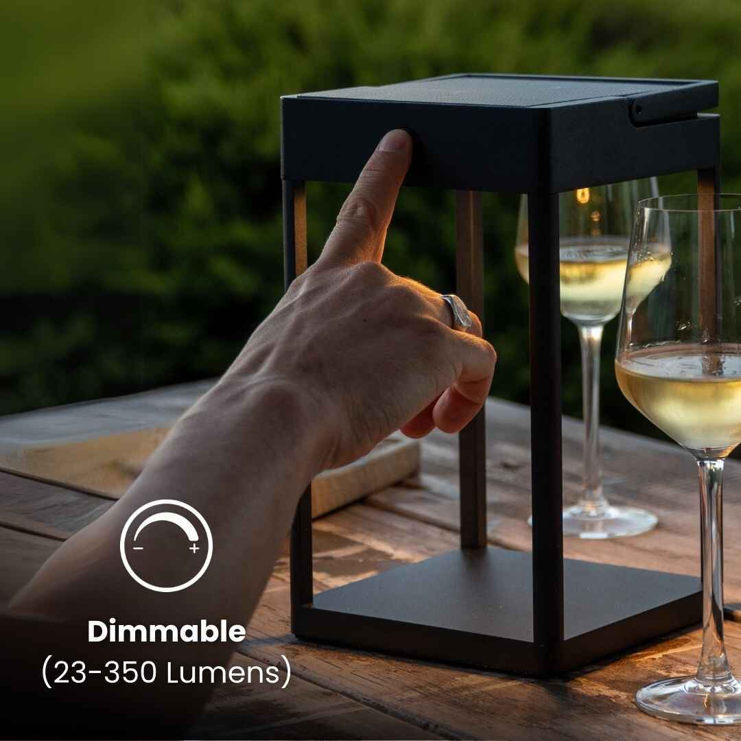 Outdoor Solar Lantern with Touch Control