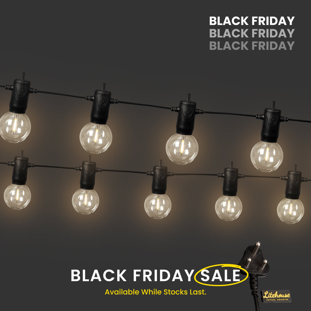 Plug-In Mini Bulb String Lights