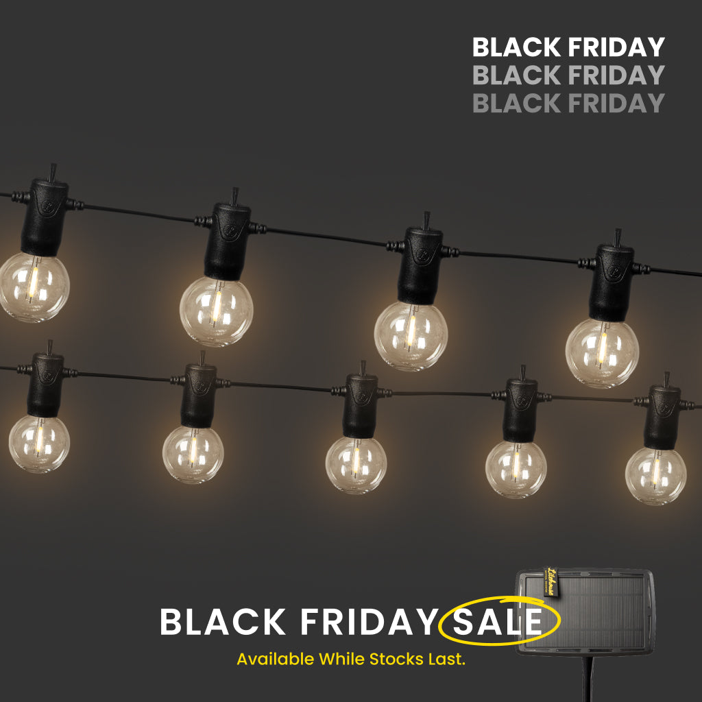 Solar Mini Bulb String Lights