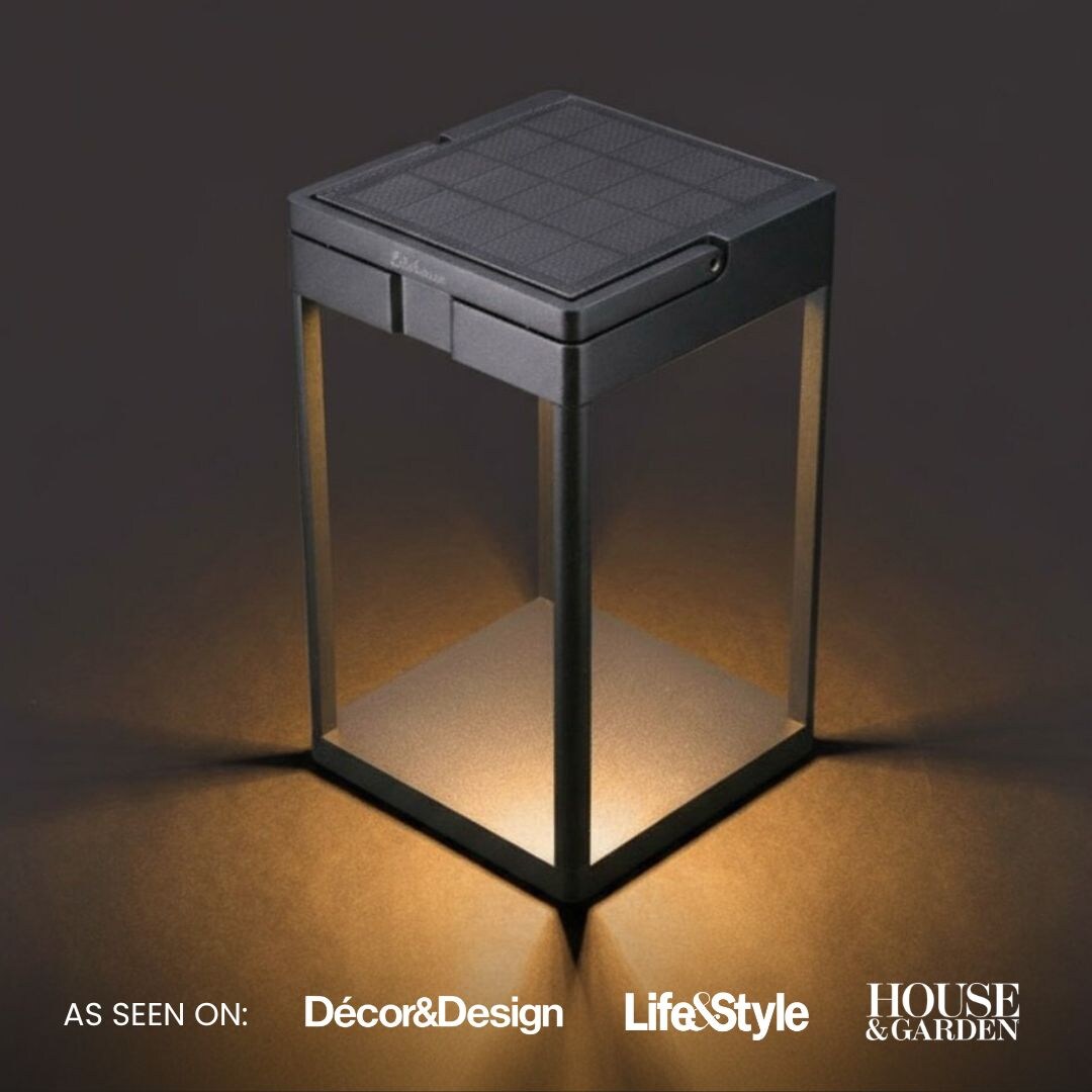 Luxury Metal Solar Lantern