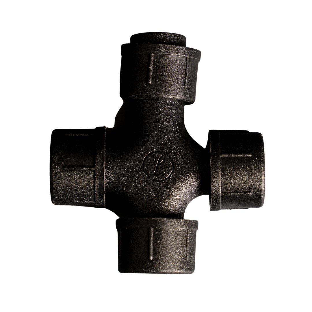 Litehouse 4 - Way Connector for Plug - In Festoon Bulb String Lights - 220 - 240V - Litehouse