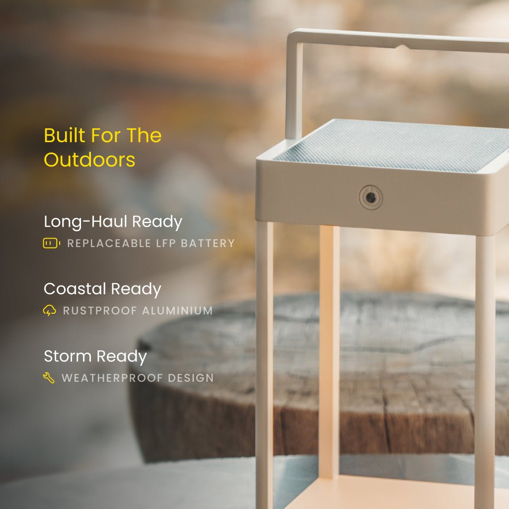 Luxury Metal Solar Lantern - Litehouse (Pty) Ltd
