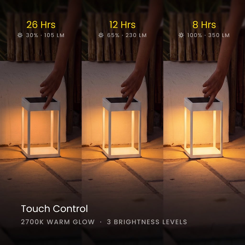Luxury Metal Solar Lantern - Litehouse (Pty) Ltd