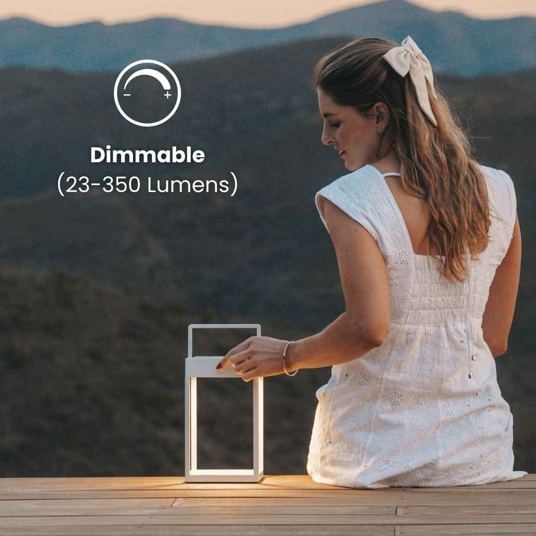 Outdoor Solar Lantern with Touch Control - Litehouse