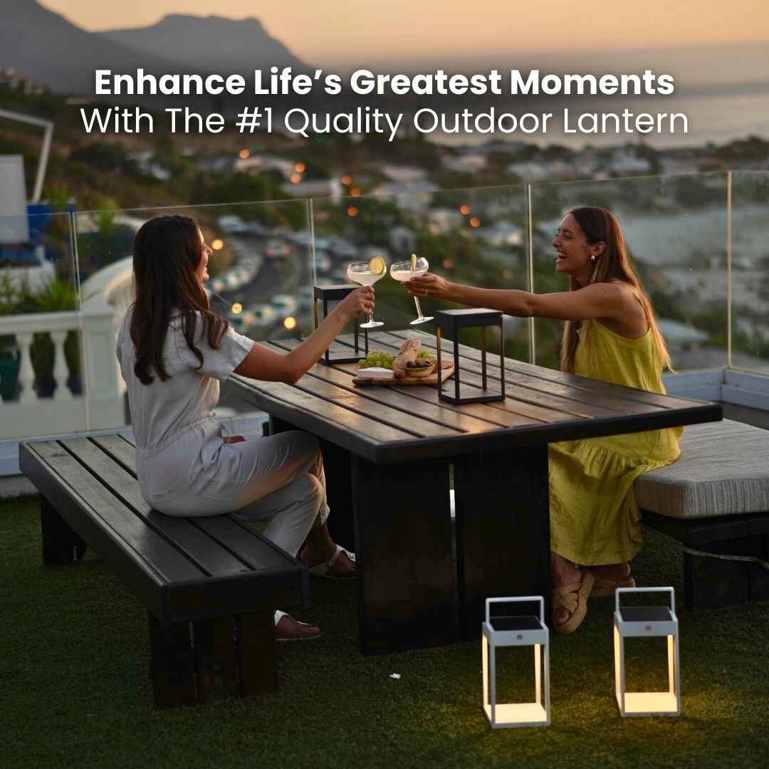 Outdoor Solar Lantern with Touch Control - Litehouse