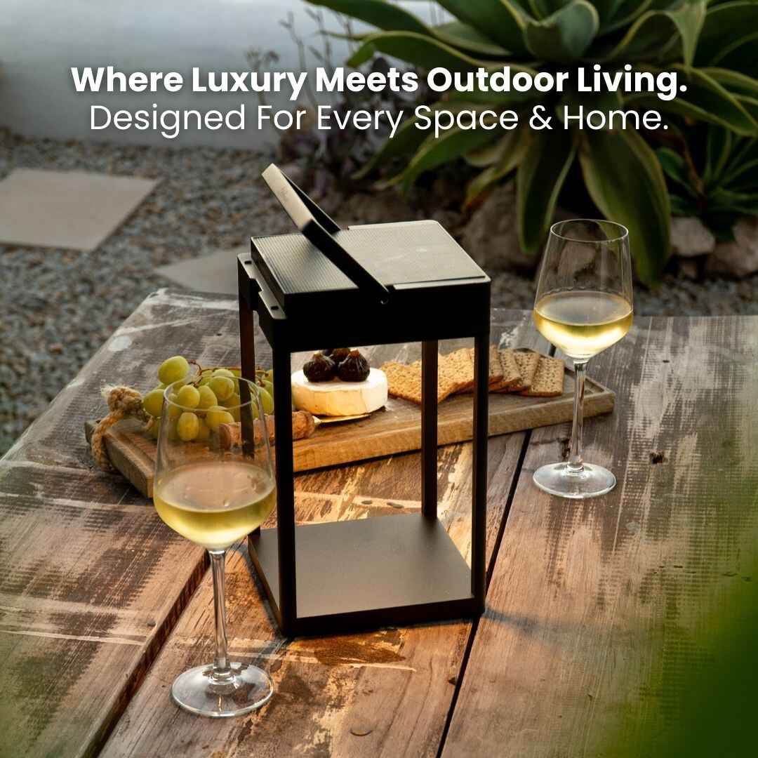 Outdoor Solar Lantern with Touch Control - Litehouse
