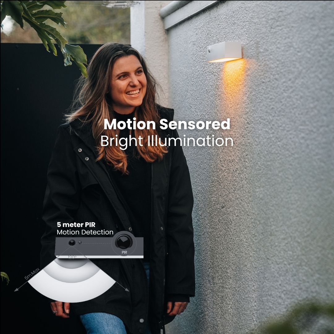 Solar Wall Light with Motion Sensor - Litehouse (Pty) Ltd