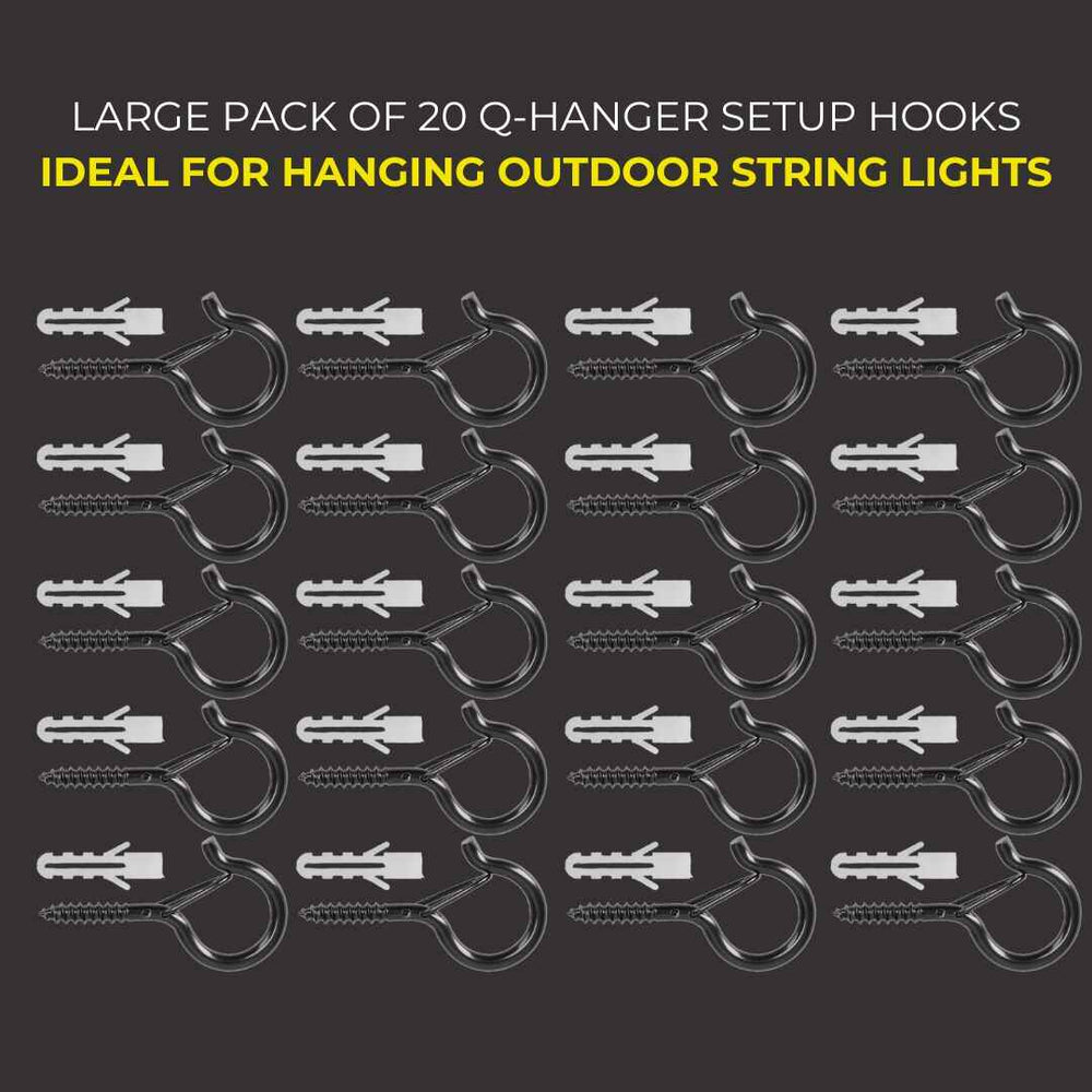 Stainless Steel Setup Hooks for Bulb String | Litehouse